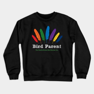 CB bird parent - white type Crewneck Sweatshirt